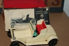 VERY NICE TIN FRICTION POWERED  BANDAI 1913 PACKARD ROADSTER with BOX