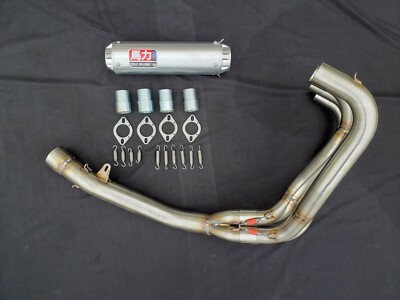 1983-1985 Suzuki Gs750es Superbike Exhaust 4-1 merge Yoshi replica