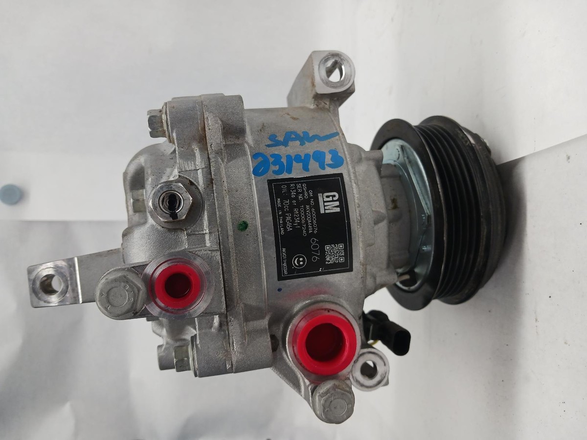 2024 CHEVROLET TRAX AC Compressor 1k miles OEM 60006076 24 | eBay