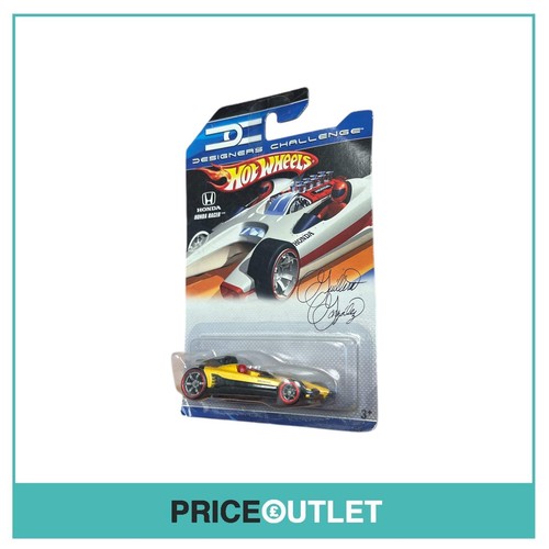 Hot Wheels - Designers Challenge - Honda Racers (Yellow) (Damaged) - Picture 3 of 4