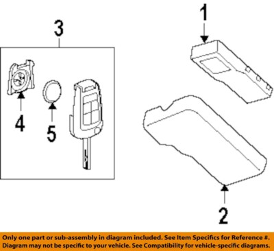 GM OEM 10-16 Camaro Electrical Keyless Entry Components-Transmitter ...