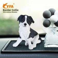 JJM Border Collie Dog Figure  Dogs and Allies Animal Model Toys Xmas Gift