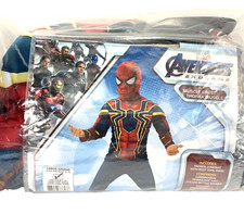 Marvel Avengers Endgame Iron Spider Spiderman Costume NEW In Bag LARGE 12-14