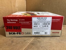 Warmup 100-Sq Ft Electric Heating Cable DCM-240-1310-100 for Heating Tile  