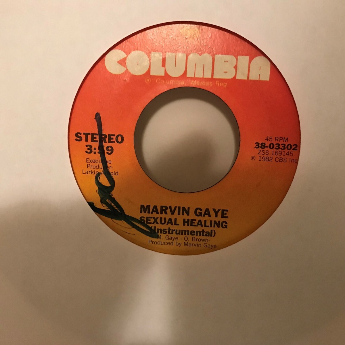 MARVIN GAYE 45 SINGLE , SEXUAL HEALING | eBay