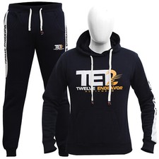 Mens Hoodies Tracksuit Top Jogging Trouser Casual Bottom Joggers Sweat Shirt