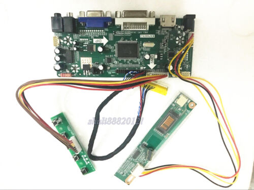 For LTN156AT32-T01 LCD Screen Driver Controller Board HDMI+DVI+VGA  M.NT68676.2