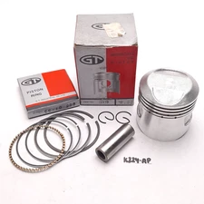Honda CG110 Mayfit S110 JX110 Piston Kit Set OS 2.00 NOS #8
