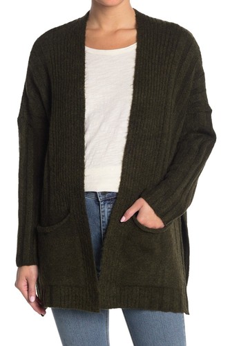 Topshop Textured Cardigan Sweater In 
