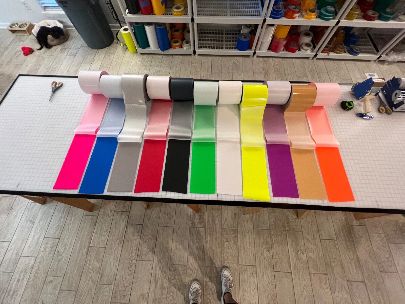 REFLECTIVE IRON ON- 0.75" 1" 2" 4" 6" Widths- 11 Different Colors - 10' 20' 30' image 10