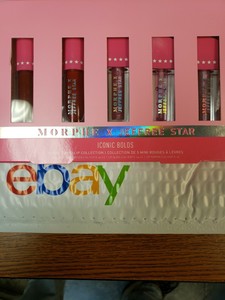 morphe x jeffree star iconic bolds lip collection