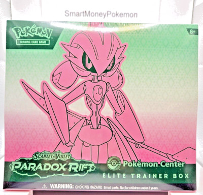 【未開封】海外限定 通常版 Paradox Rift ETB Paradox Rift Pokemon Center Elite Trainer Box ETB Factory Sealed