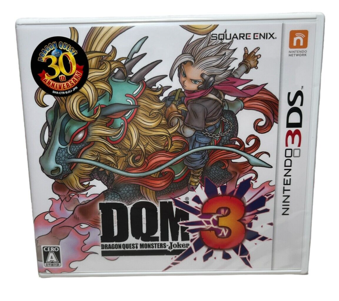 DQM 3 Dragon Quest Monsters Joker Nintendo 3DS Japanese ver. NTSC