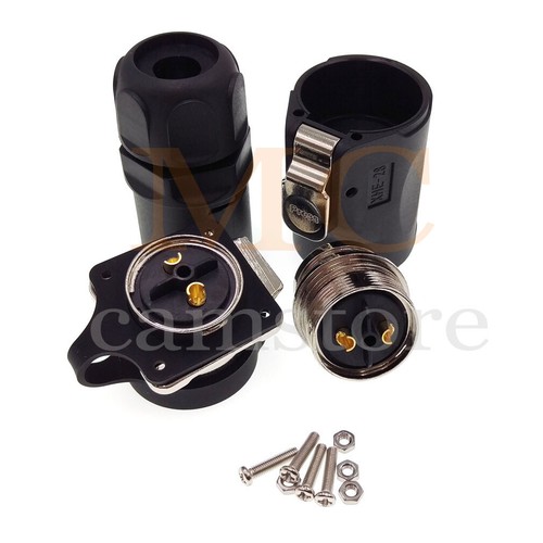 XHE28 2Pin Industrial Cable Connector,Waterproof 2pin Connector IP67 Plug Socket - Picture 7 of 9