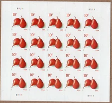 Scott #5178 Red Pears Full Sheet of 20 Stamps - MNH