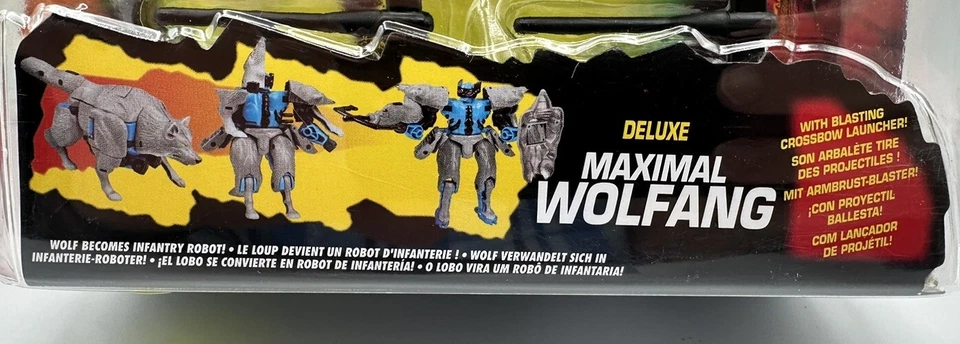 Beast Wars Deluxe Maximal Wolfang Transformer Figure Brand New Free Shipping - Image 3 of 4