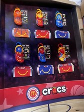 2026 McDonald's Happy Meal All American Game x Crocs Key Chain 6 Free Shipping