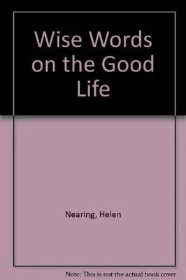 Wise Words on the Good Life Buch Schocken Books
