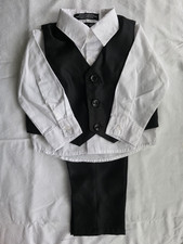 Andrew Fezza Boys Formal 3pc Outfit Set 12M B...
