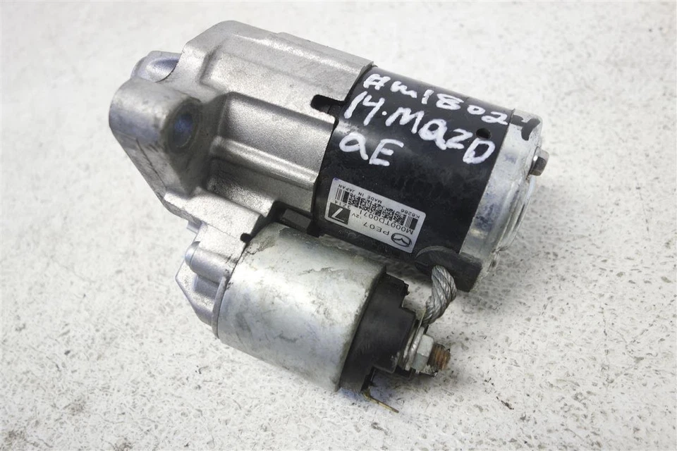Motor De Arranque Mazda 3 2014-2018 2.5L Py0118400 Foto 2 de 3