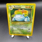 New Listing(LP+MN-)Venusaur Base Set Unlimited Holo Rare 15/102 English 1999