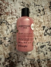 New Stock SEALED Philosophy Peppermint Stick 8 Ounce Hydrating Shower Gel