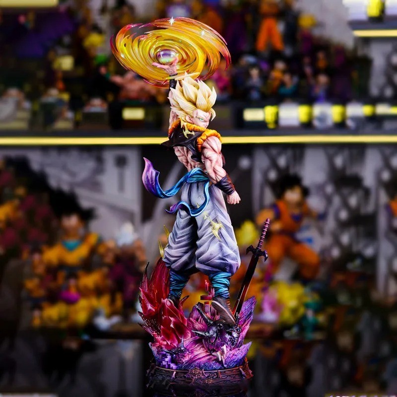 Figurine Gogeta Dragon Ball 45cm en PVC pour collection manga et DBZ