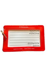 Super Mario Lanyard With Rubber Id Holder