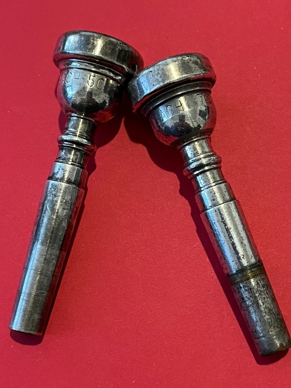 Vincent Bach Corp.  5C and 7C Trumpet Mouthpieces in Excellent Used Condition!!!