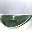 Vintage 1950s Mid Century Red Wing Pottery Bowl Candy Dish Sage Green #5017