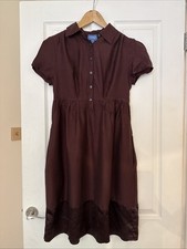 Burgundy/Maroon Simply Vera Vera Wang Dress, Ladies US Size 4, UK Size 10