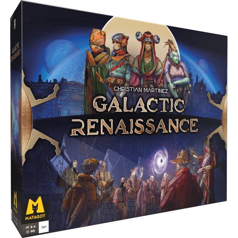 Galactic Renaissance jeu de société Matagot idéal pour vos soirées jeux de plateau