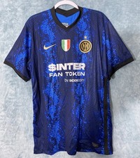Maglia calcio Nike Dri Fit Inter Milan 21/22 Home Match taglia 2XL nuova con etichetta!