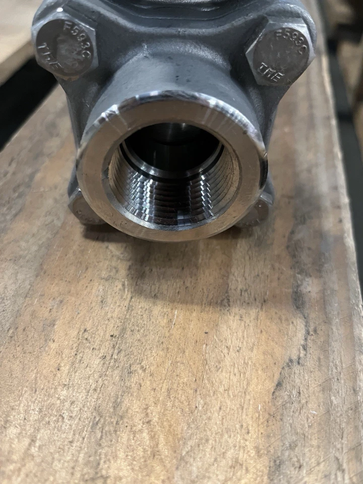 APOLLO 86A-105-01 VÁLVULA BOLA 1" ACERO INOXIDABLE-PUERTO COMPLETO-DOMÉSTICO 1500 CWP Nuevo Foto 4 de 4