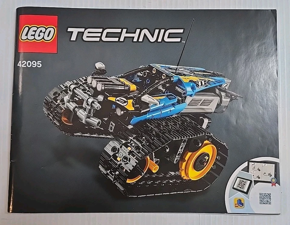 LEGO TECHNIC Remote-Controlled Stunt Racer 42095 Complete W/ Box & Instructions - Image 4 of 4