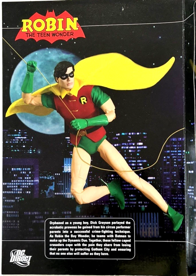 CLASSIC ROBIN ESCALA 1:6~SERIE DE FIGURAS DE COLECCIONISTAS DE LUJO~DC DIRECT~NUEVO EN CAJA - Ver fotos Foto 3 de 4