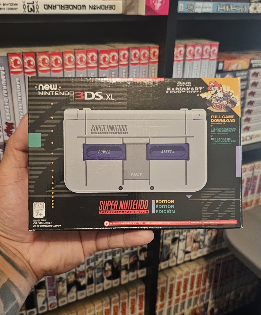 Nintendo New Nintendo 3DS XL SNES Edition Gray 4 GB Handheld