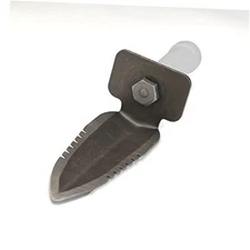 Heavy Duty Metal Detector Shovel, Hand Digger, Trowel with Magnet, Dual 