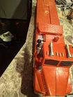 Tonka Fire Truck With Flatbed All Lights And Sounds Working Cleaned W/ Load Ramp