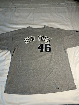 #ad Vintage 1998 NY Yankees Starter Andy Pettitte Number Shirt Size XL $35.00
