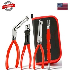 4 Pcs Electrical Disconnect Pliers for Cars, Automotive Electrical Terminal C...