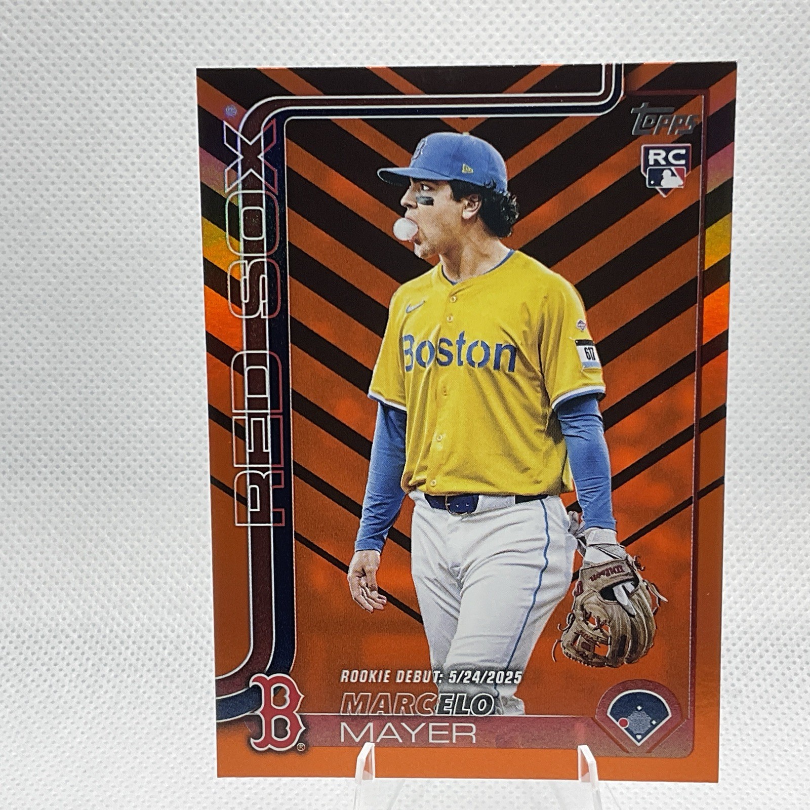 2025 Topps Update Series - Rookie Debut Marcelo Mayer #US276 Holiday (RC)