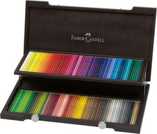 Faber-Castell Art & Graphic Multicoloured Pencil Polychromos Wood - Case of 120