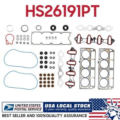 HS26191PT-1 Engine Cylinder Head Gasket Set for Chevy Cadillac GMC Buick 4.8 5.3