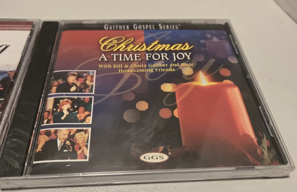 Lot of (3) Bill & Gloria Gaither Christmas CDs SEALED NEW w/ Homecoming Friends Foto 4 de 4