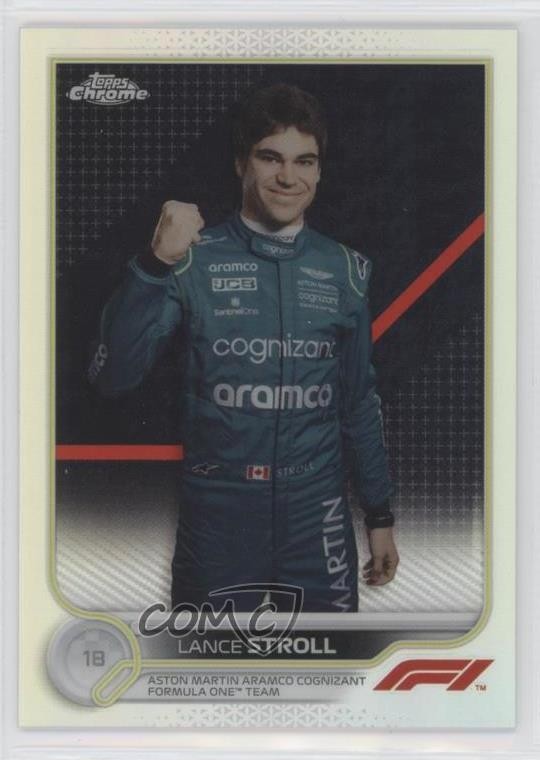 2022 Topps Chrome Formula 1 F1 Racers Refractor Lance Stroll #48 0w8
