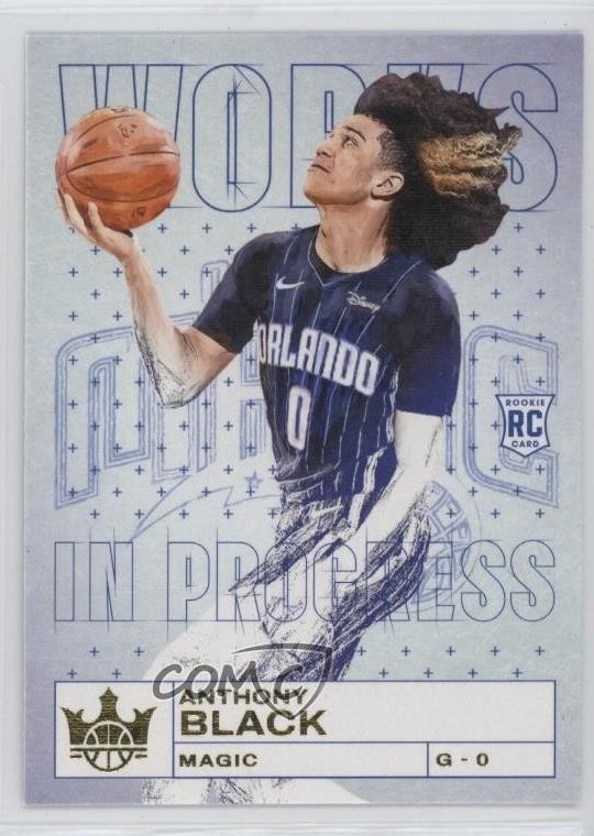 2023-24 Panini Court Kings Works in Progress Anthony Black #18 1e4z