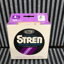 Vintage New In Box DuPont Stren Monofilament Fishing Line 250 Yds 4 Lbs