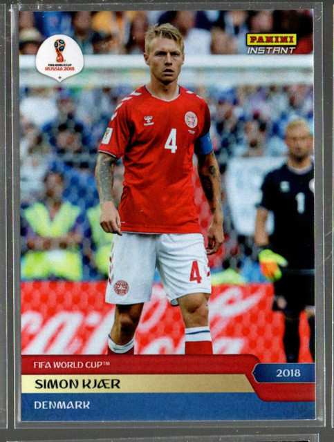 2018 Panini Instant World Cup #135 Simon Kjaer /89*