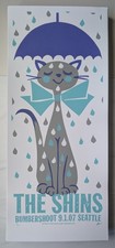 Shins Bumbershoot Seattle 2007 Artist Signed Silkscreen Poster by Print Mafia